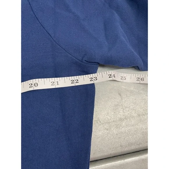 Lilly Pulitzer Ballad Crewneck Sweatshirt Womens XS Navy Elephant Embroidery - Picture 8 of 11